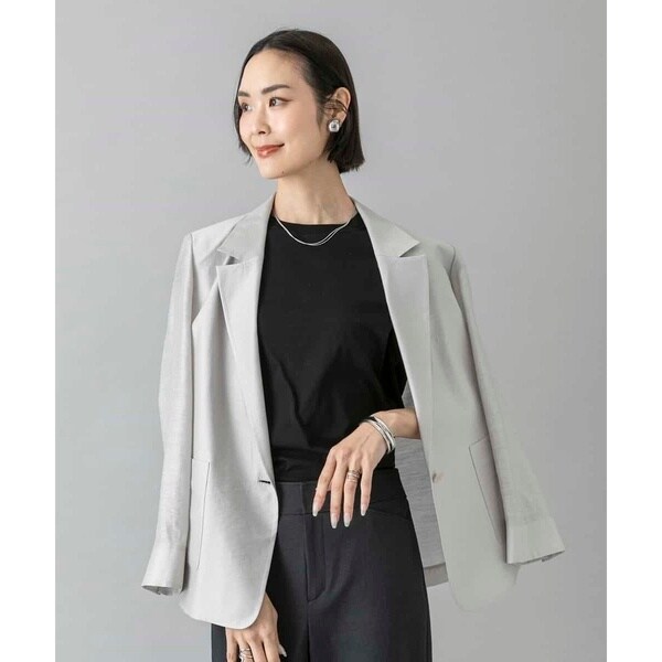 ミッシェルクラン（MICHEL KLEIN）/リラクシーテーラードジャケット_19