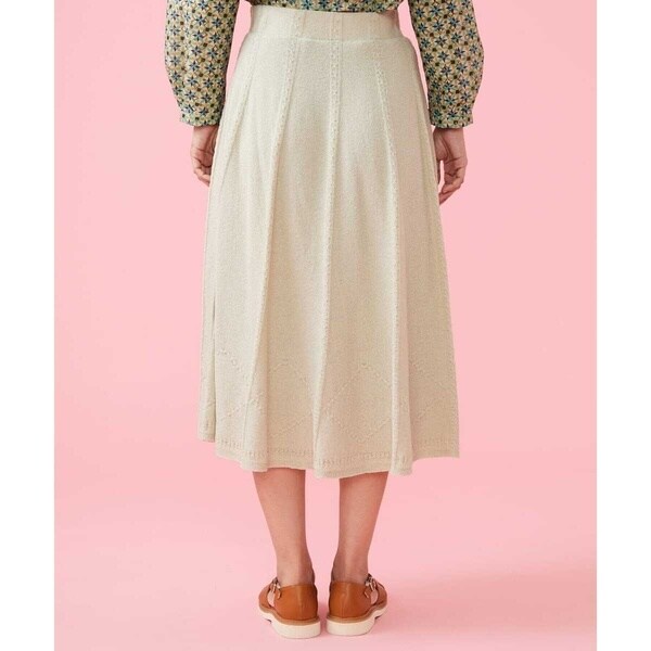 ホコモモラ（JOCOMOMOLA）/ブークレ編み柄ニットスカートの通販は