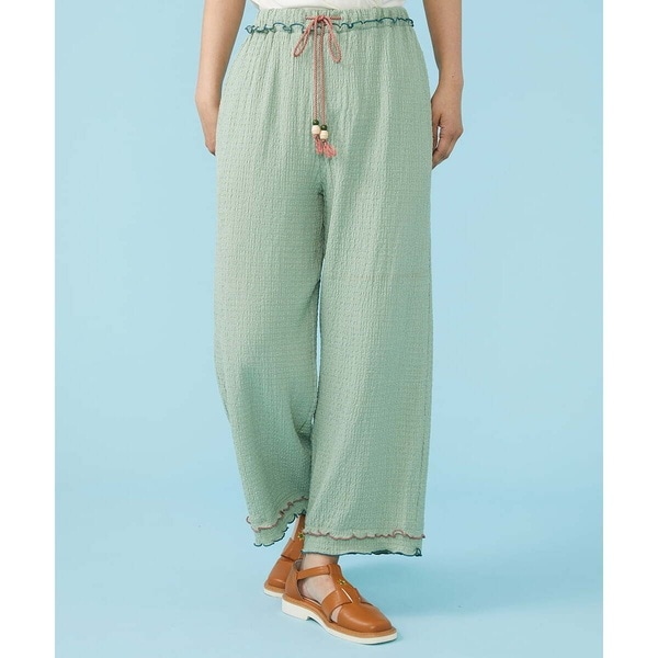 ホコモモラ/Ondas プリーツイージーパンツの通販は