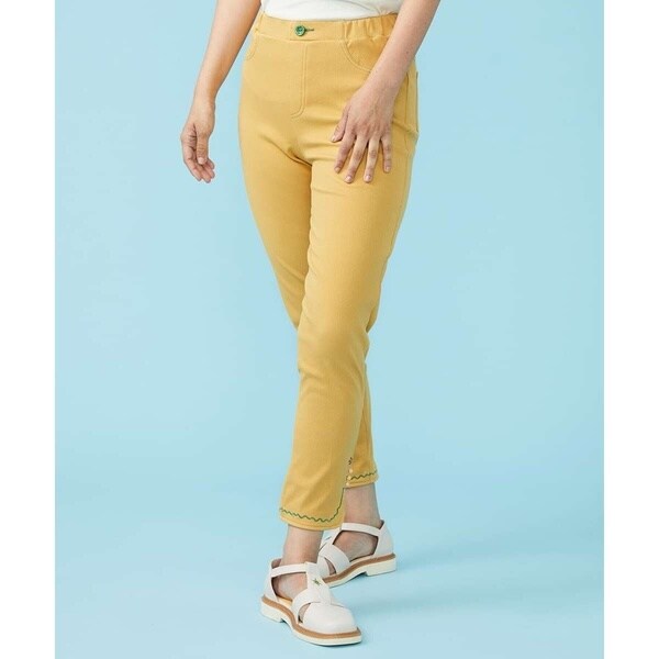 ホコモモラ（JOCOMOMOLA）/ナミナミ刺繍レギンスパンツの通販はau PAY