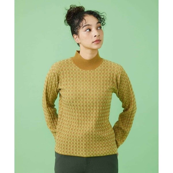 ホコモモラ（JOCOMOMOLA）/Charlar ハイネックニットプルオーバー