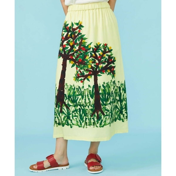 ホコモモラ（JOCOMOMOLA）/Manzano プリントスカート