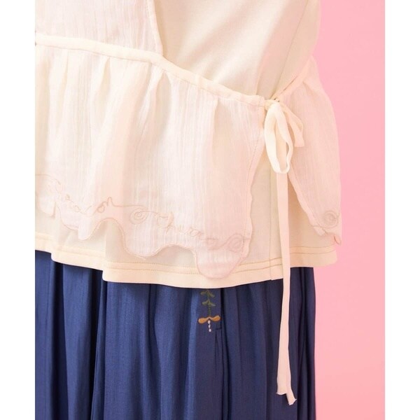 ホコモモラ（JOCOMOMOLA）/Churreria エプロンドッキングカットソーの