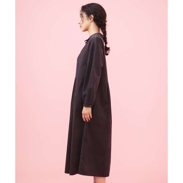 ホコモモラ（JOCOMOMOLA）/Suave コーデュロイシャツワンピース
