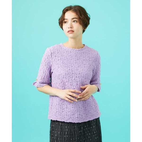 ベアスムース フリルカットソー （カットソー）｜Jocomomola / ホコモモラ ファッション通販 タカシマヤファッションスクエア ホコモモラ　カットソー