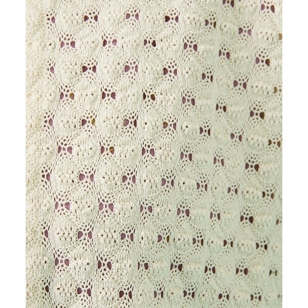 ホコモモラ（JOCOMOMOLA）/Fruta delicada ラッセルレースカーディガン