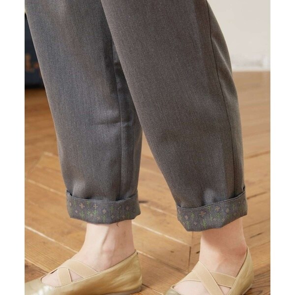 ホコモモラ（JOCOMOMOLA）/Liso ツイルテーパードパンツの通販はau PAY