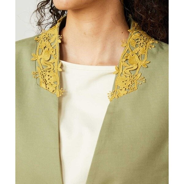 ホコモモラ（JOCOMOMOLA）/Encaje de Animal フラワーレースジレ_5