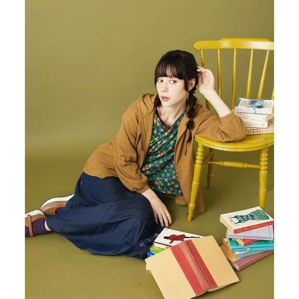 ホコモモラ（JOCOMOMOLA）/Nube ジャカードジップパーカーの通販はau