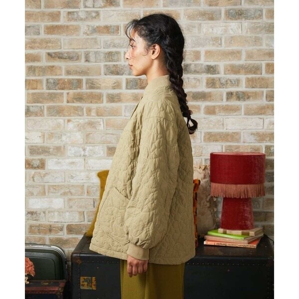 ホコモモラ（JOCOMOMOLA）/Esponjoso キルティングブルゾン