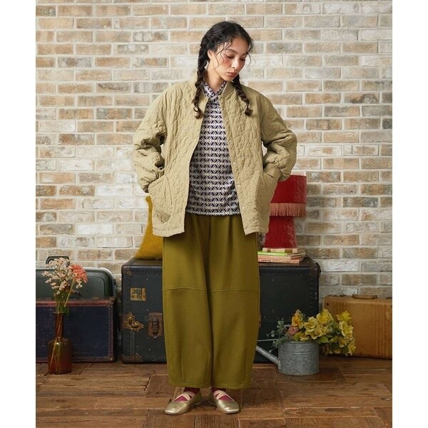 ホコモモラ（JOCOMOMOLA）/Esponjoso キルティングブルゾン