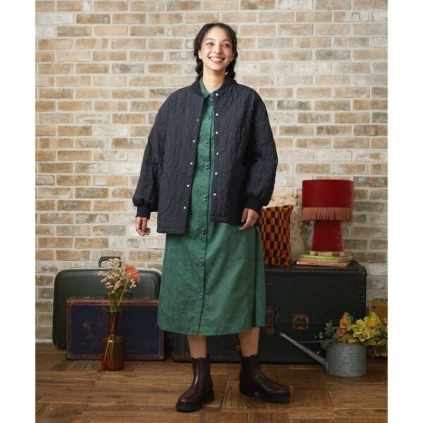 ホコモモラ（JOCOMOMOLA）/Esponjoso キルティングブルゾン