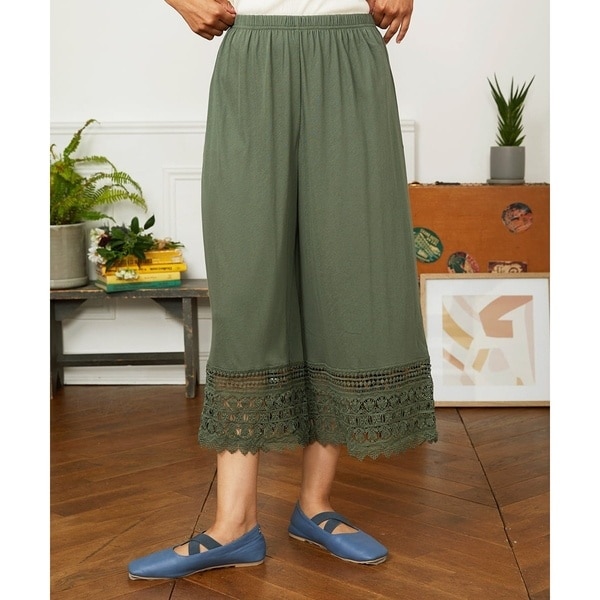 ホコモモラ（JOCOMOMOLA）/天竺レースペチコートパンツ