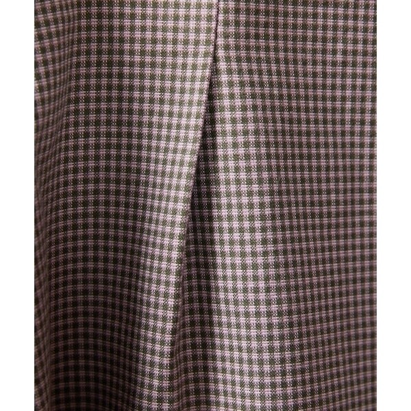 ホコモモラ（JOCOMOMOLA）/【2WAY】Flor pequena チェックフラワー刺繍ブラウス