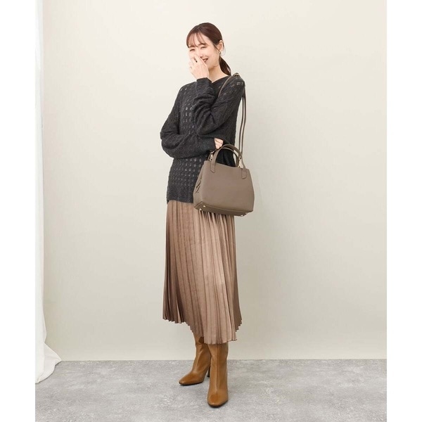 MK ミッシェルクラン バッグ（MK MICHEL KLEIN BAG）/[2WAY]スクエアコンパクトトートバッグ_18