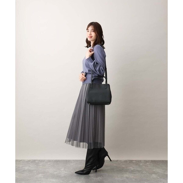 MK ミッシェルクラン バッグ（MK MICHEL KLEIN BAG）/[2WAY]スクエアコンパクトトートバッグ_19