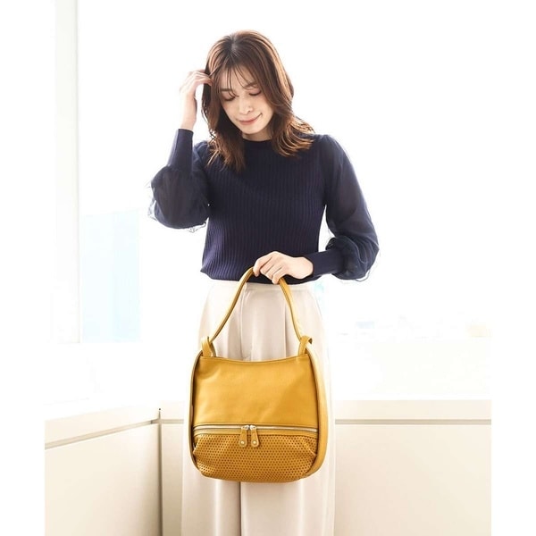 MK ミッシェルクラン バッグ（MK MICHEL KLEIN BAG）/[2WAY]パンチング