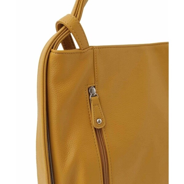 MK ミッシェルクラン バッグ（MK MICHEL KLEIN BAG）/[2WAY/A4サイズ対応]パンチングデザイン変形トートバッグ_11