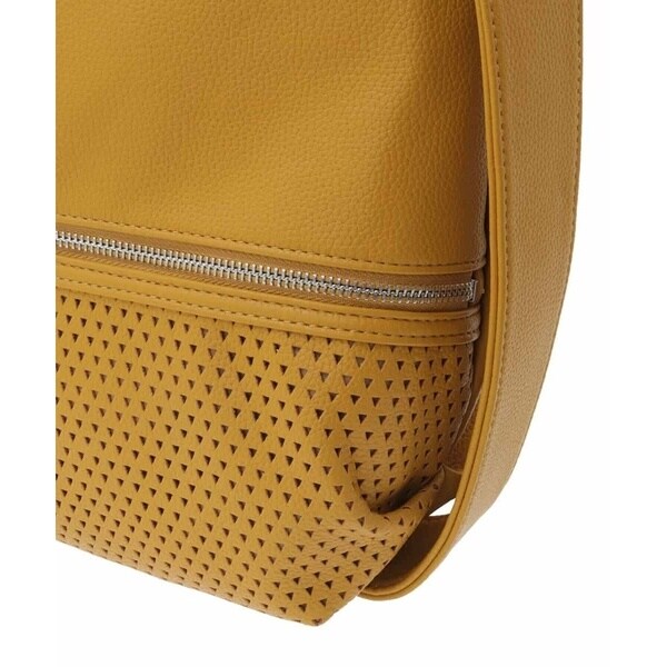 MK ミッシェルクラン バッグ（MK MICHEL KLEIN BAG）/[2WAY/A4サイズ対応]パンチングデザイン変形トートバッグ_12