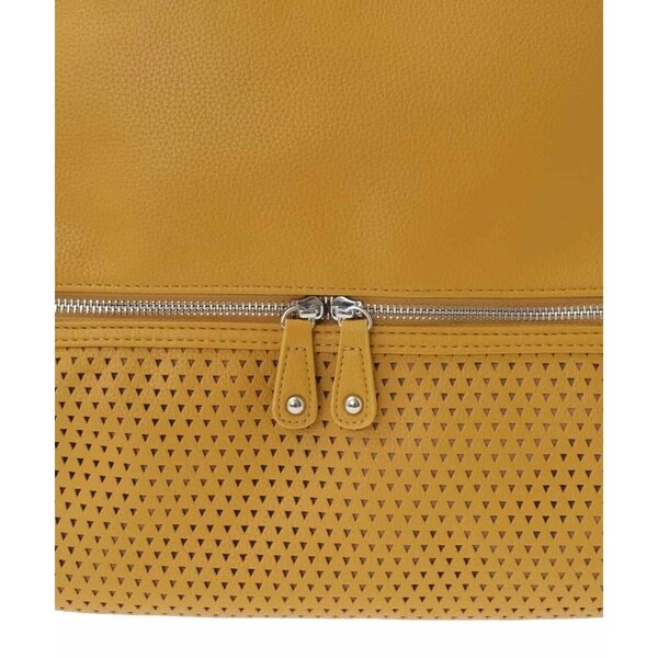 MK ミッシェルクラン バッグ（MK MICHEL KLEIN BAG）/[2WAY/A4サイズ対応]パンチングデザイン変形トートバッグ_13