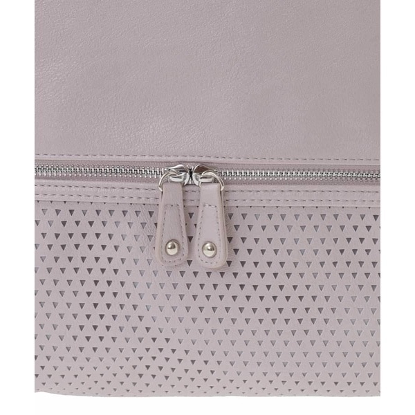 MK ミッシェルクラン バッグ（MK MICHEL KLEIN BAG）/[2WAY/A4サイズ対応]パンチングデザイン変形トートバッグ_17
