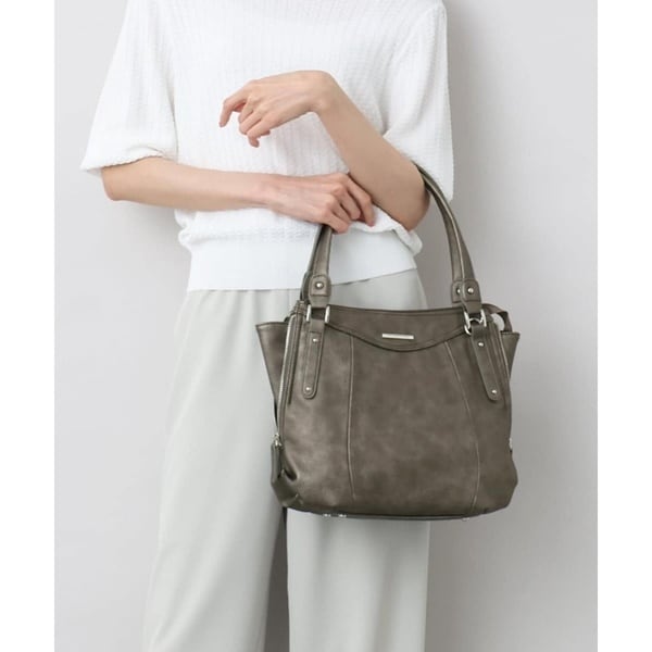 MK ミッシェルクラン バッグ（MK MICHEL  BAG）/[2WAY]サイドファスナーデザイントートバッグ