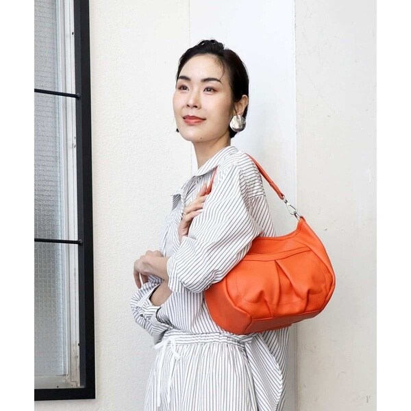 MK ミッシェルクラン バッグ（MK MICHEL  BAG）/[2WAY] タックギャザーデザインショルダーバッグ