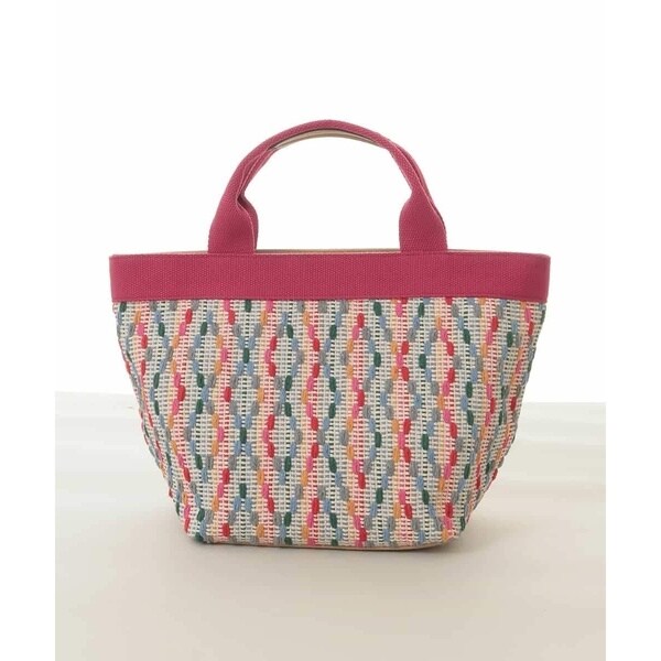 MK ミッシェルクラン バッグ（MK MICHEL  BAG）/マルチカラー刺繍デザイントートバッグ