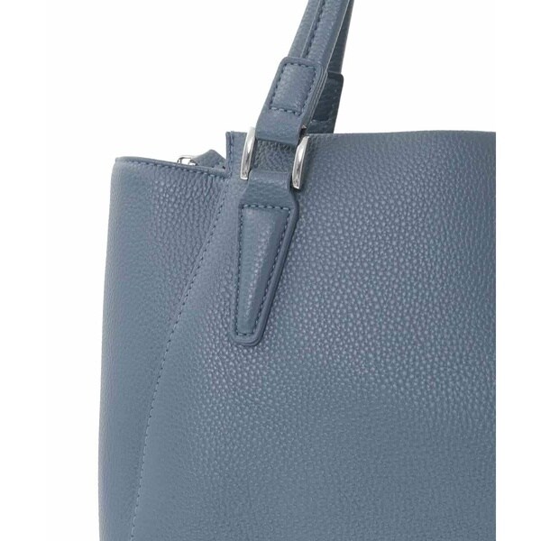 MK ミッシェルクラン バッグ（MK MICHEL KLEIN BAG）/[2WAY/A4収納可]合成皮革ポイントデザイントートバッグ_8