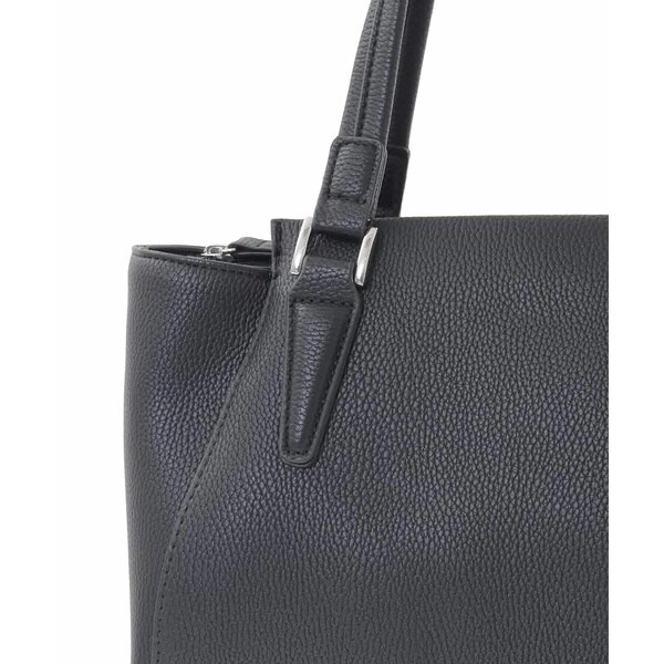 MK ミッシェルクラン バッグ（MK MICHEL KLEIN BAG）/[2WAY/A4収納可]合成皮革ポイントデザイントートバッグ_16