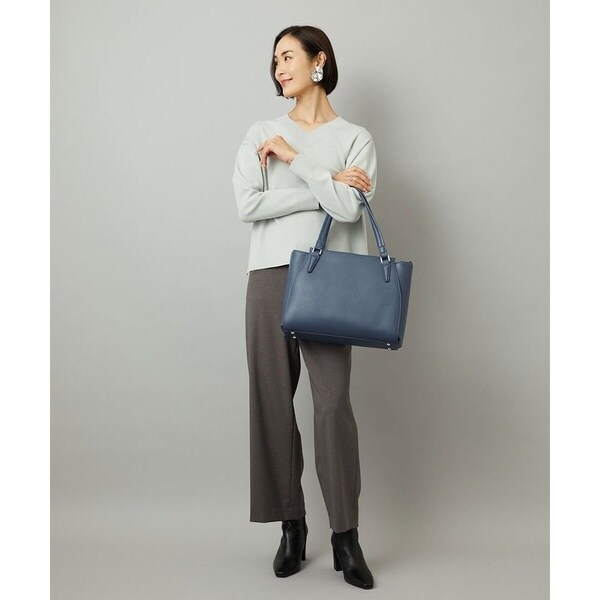 MK ミッシェルクラン バッグ（MK MICHEL KLEIN BAG）/[2WAY/A4収納可]合成皮革ポイントデザイントートバッグ_18