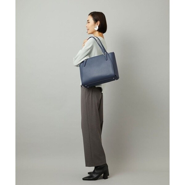 MK ミッシェルクラン バッグ（MK MICHEL KLEIN BAG）/[2WAY/A4収納可]合成皮革ポイントデザイントートバッグ_19
