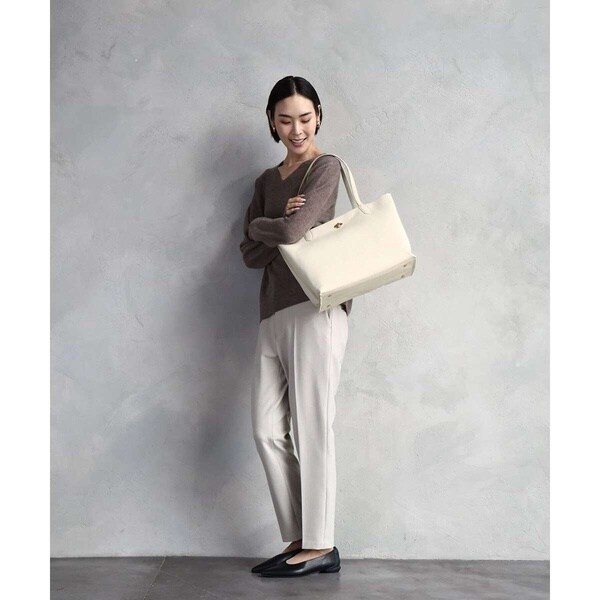 MK ミッシェルクラン バッグ（MK MICHEL KLEIN BAG）/[A4収納可]牛革スクエアトートバッグ_18