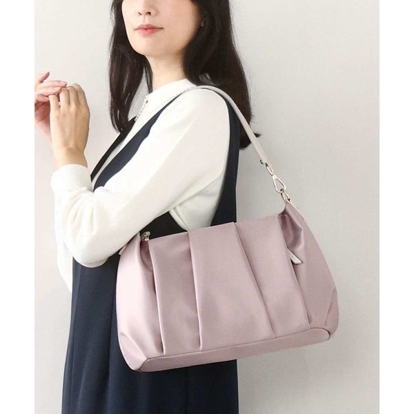MK ミッシェルクラン バッグ（MK MICHEL  BAG）/[2WAY/500g以下の軽量]タックデザインワンショルダーバッグ