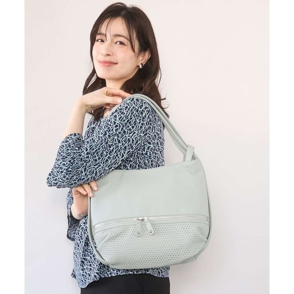 【NEW】MK ミッシェルクラン バッグ（MK MICHEL  BAG）/[2WAY]パンチングデザイン変形ミニトートバッグ