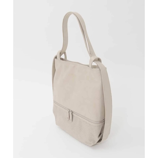 MK ミッシェルクラン バッグ（MK MICHEL KLEIN BAG）/[2WAY]パンチングデザイン変形トートバッグ_6