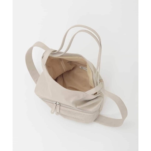 MK ミッシェルクラン バッグ（MK MICHEL KLEIN BAG）/[2WAY]パンチングデザイン変形トートバッグ_13
