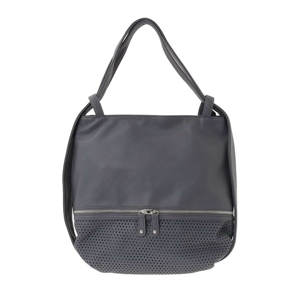 MK ミッシェルクラン バッグ（MK MICHEL KLEIN BAG）/[2WAY]パンチングデザイン変形トートバッグ_16