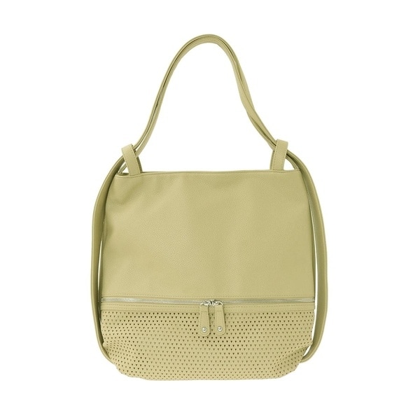 MK ミッシェルクラン バッグ（MK MICHEL KLEIN BAG）/[2WAY]パンチングデザイン変形トートバッグ_19