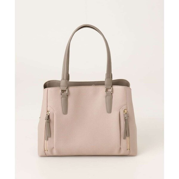 MK ミッシェルクラン バッグ（MK MICHEL KLEIN BAG）/[A4収納可/2WAY]サイドジップデザイントートバッグ_3