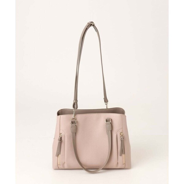 MK ミッシェルクラン バッグ（MK MICHEL KLEIN BAG）/[A4収納可/2WAY]サイドジップデザイントートバッグ_6
