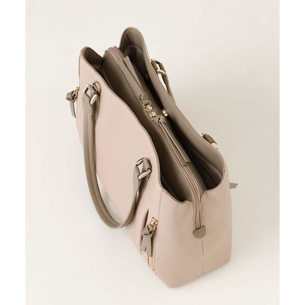 MK ミッシェルクラン バッグ（MK MICHEL KLEIN BAG）/[A4収納可/2WAY]サイドジップデザイントートバッグ_12