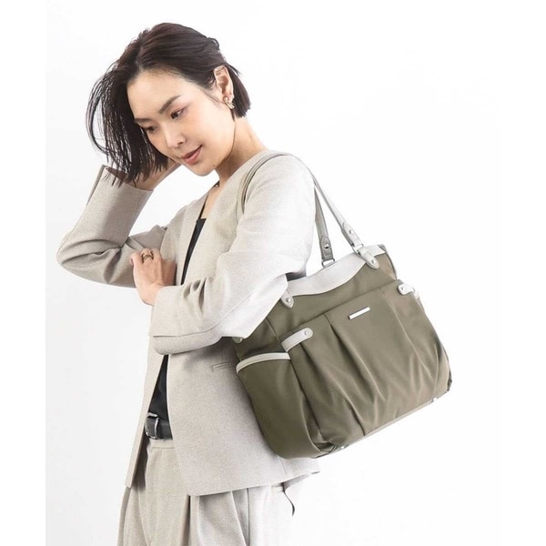 MK ミッシェルクラン バッグ（MK MICHEL KLEIN BAG）/[撥水/2WAY/A4収納可]サイドポケットパイピングバッグ
