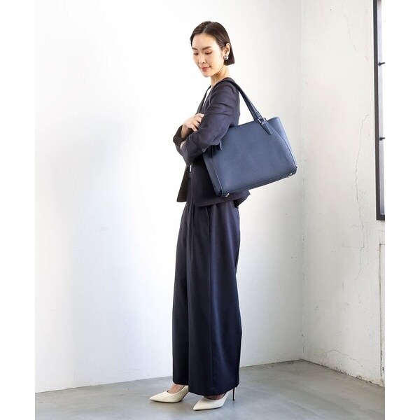 MK ミッシェルクラン バッグ（MK MICHEL KLEIN BAG）/[2WAY/A4収納可]合成皮革ポイントデザイントートバッグ_17