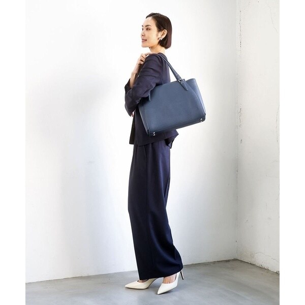 MK ミッシェルクラン バッグ（MK MICHEL KLEIN BAG）/[2WAY/A4収納可]合成皮革ポイントデザイントートバッグ_19
