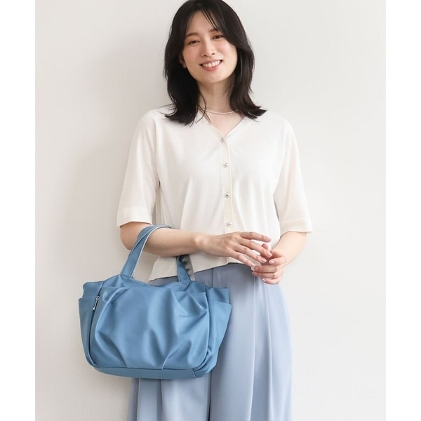 MK ミッシェルクラン バッグ（MK MICHEL KLEIN BAG）/[2WAY/撥水]多機能ポケットタックデザイントートバッグ