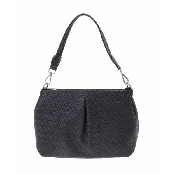 MK ミッシェルクラン 御徒面子（MK MICHEL KLEIN BAG）/[2WAY]編み柄デザインワンハンドルバッグ