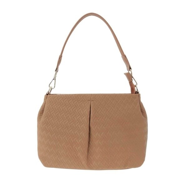 MK ミッシェルクラン 御徒面子（MK MICHEL KLEIN BAG）/[2WAY]編み柄デザインワンハンドルバッグ