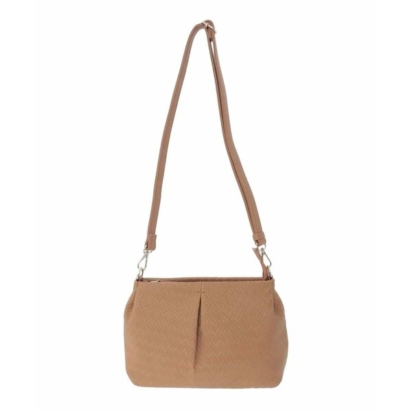 MK ミッシェルクラン 御徒面子（MK MICHEL KLEIN BAG）/[2WAY]編み柄デザインワンハンドルバッグ