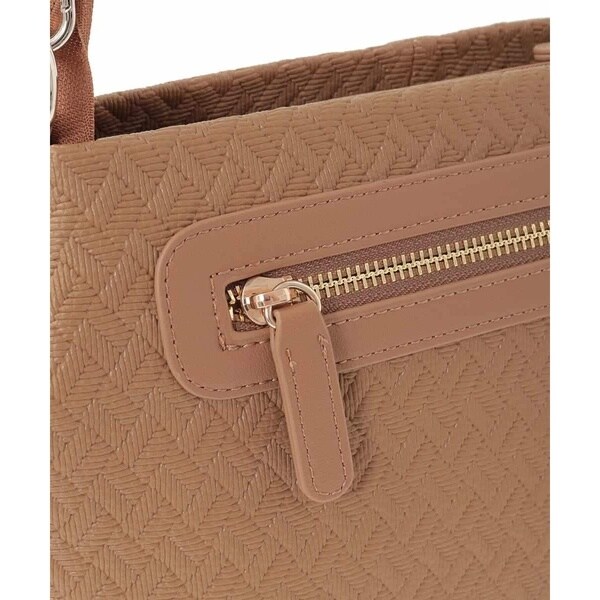 MK ミッシェルクラン 御徒面子（MK MICHEL KLEIN BAG）/[2WAY]編み柄デザインワンハンドルバッグ